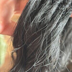 DE Black Hair Extensions 22 Inch